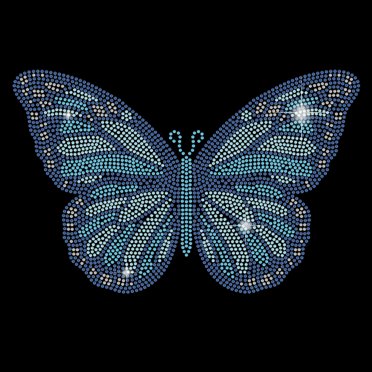 Glitter Butterfly Iron-On Transfer – DIY T-Shirt Decal For Costumes & HTV Crafts