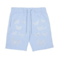thumbnail image 1 of Butterfly Rhinestone Shorts - Light Blue, 1 of 4