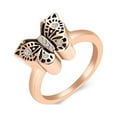 thumbnail image 1 of Butterfly Ring Cremation Jewelry for Ashes Keepsake Jewelry Urns Ring Memorial Jewelry Finger Ring, 1 of 7