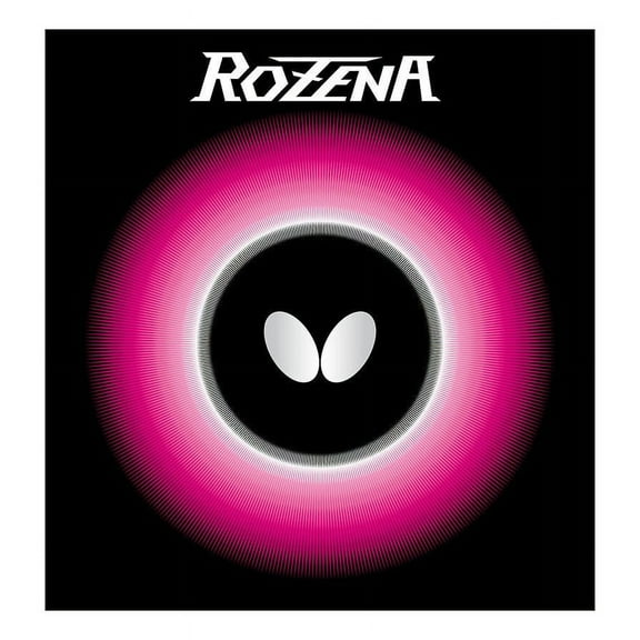 Butterfly Rozena Table Tennis Rubber, 1.9 mm, Red
