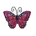thumbnail image 1 of Butterfly - SMALL 2-1/2" - Fuchsia - Jewel Tone - Iron on Applique/Embroidered Patch, 1 of 1