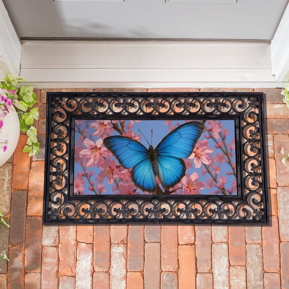 Butterfly & Sakura Tree Sassafras Switch Mat