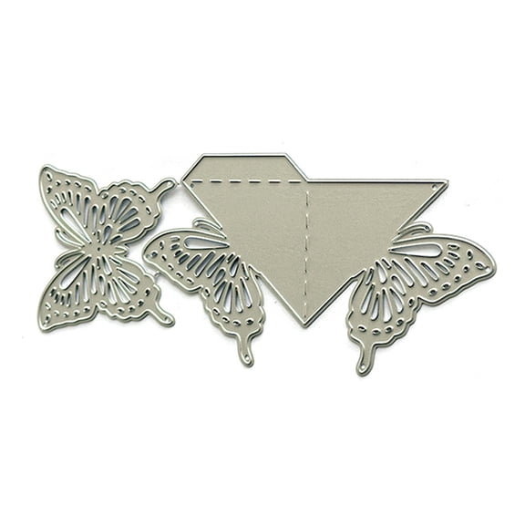 Butterfly Shape Cutting Dies Carbon Steel Die Cut Decorative Embossing Paper Die for Card Making Scrapbooking Bookmarks