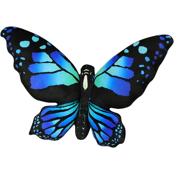 Butterfly Shape Decorative Pillow Plush Toy for Sofa Bed Room Garden Decor Multi Color Soft Hugging Gift