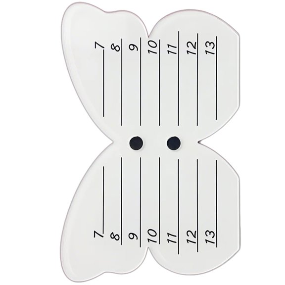 Butterfly Shape Eyelash Extension Stand Acrylic Eyelash Extension Holder Pallet Lash Pallet Make Up Tool for Salons