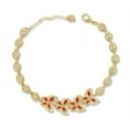 thumbnail image 1 of Butterfly Shaped Anklet bracelet, 6"+2" Inch Adjustable Size, 1 of 1