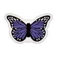 thumbnail image 1 of Butterfly Shaped Area Rug for Living Room, Bedroom, Bathroom, Entryway, Soft Low Profile Mat, More Hygienic, Easy to Clean, Anti-slip Heavy Rubber Mat, Home Decor, 40 x 27.5 inch(Purple), 1 of 5