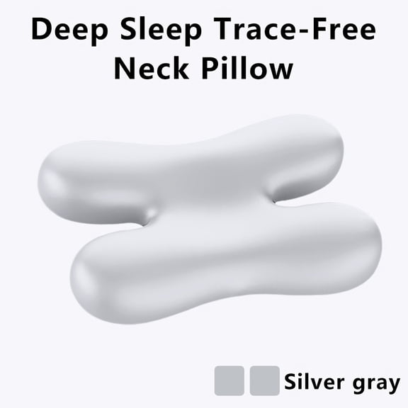 Butterfly-Shaped Cotton Pillow for Side Sleepers, Designed for Neck Support and Beauty Sleep Without Pressure on Face or Ears