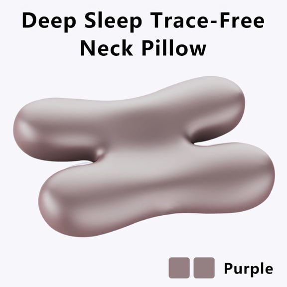 Butterfly-Shaped Cotton Pillow for Side Sleepers, Designed for Neck Support and Beauty Sleep Without Pressure on Face or Ears