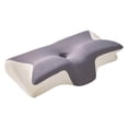 thumbnail image 1 of Butterfly-Shaped Memory Foam Neck Pillow, Contoured Support Cushion for Side Sleeping and Rest, 1 of 5