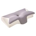 thumbnail image 1 of Butterfly-Shaped Memory Foam Neck Pillow, Contoured Support Cushion for Side Sleeping and Rest, 1 of 5