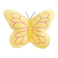 thumbnail image 1 of Butterfly Shaped Throw Pillows, Butterfly Pillow Decorative Soft Plush Cushion Decor For Bedroom Living Room Couch Sofa(17.7In,Yellow), 1 of 6