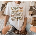 thumbnail image 1 of Butterfly Shirt, Moth Shirt, Cottagecore Shirt, Bug Shirt, Aesthetic Shirt, Cottage Core Shirt, Goblincore tee, Dark Academia Shirt, Unisex Cotton T-Shirt, Size S-5XL, 1 of 3