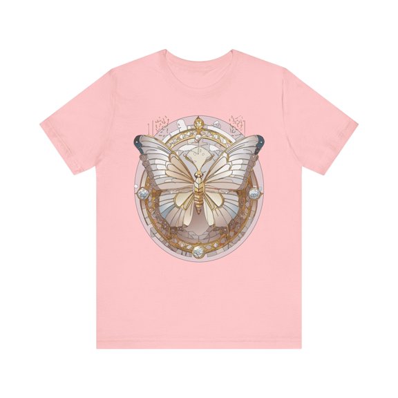 Butterfly Shirt, Shirt with Butterfly, Tee Shirt with Antique Butterfly
