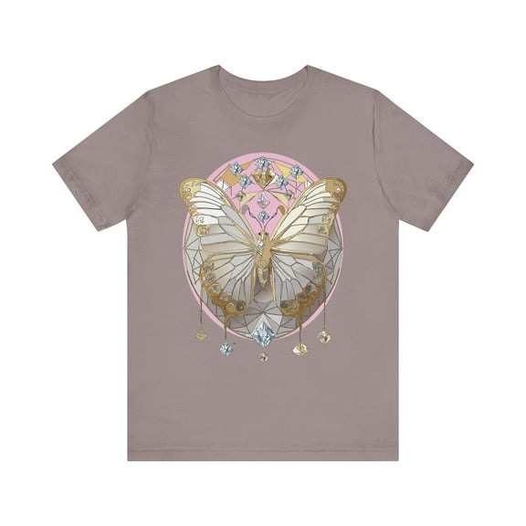 Butterfly Shirt, Shirt with Butterfly, Tee Shirt with Antique Butterfly