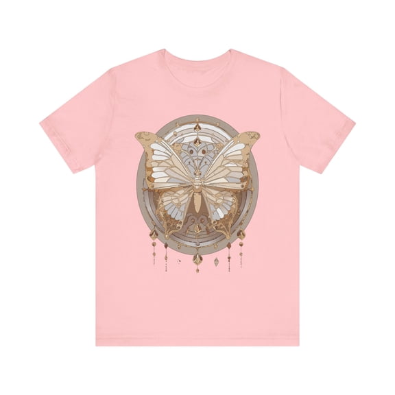 Butterfly Shirt, Shirt with Butterfly, Tee Shirt with Antique Butterfly