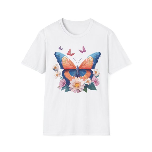 Butterfly Shirt, T Shirt with Butterfly, Monarch Shirt