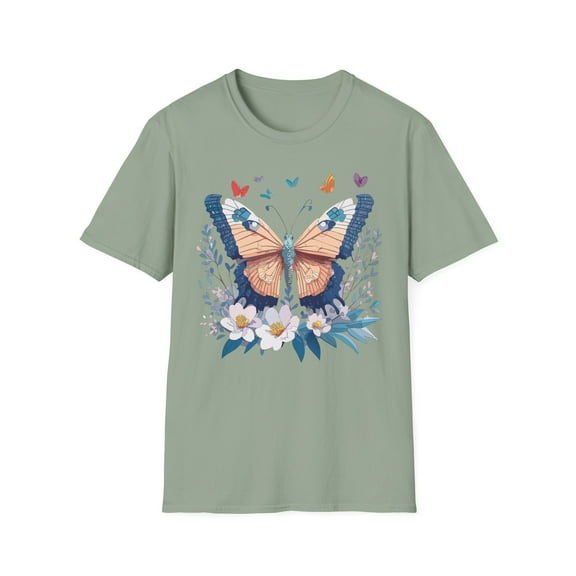 Butterfly Shirt, T Shirt with Butterfly, Monarch Shirt