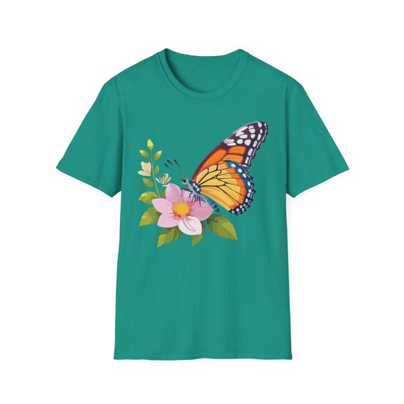 Butterfly Shirt, T Shirt with Butterfly, Monarch Shirt