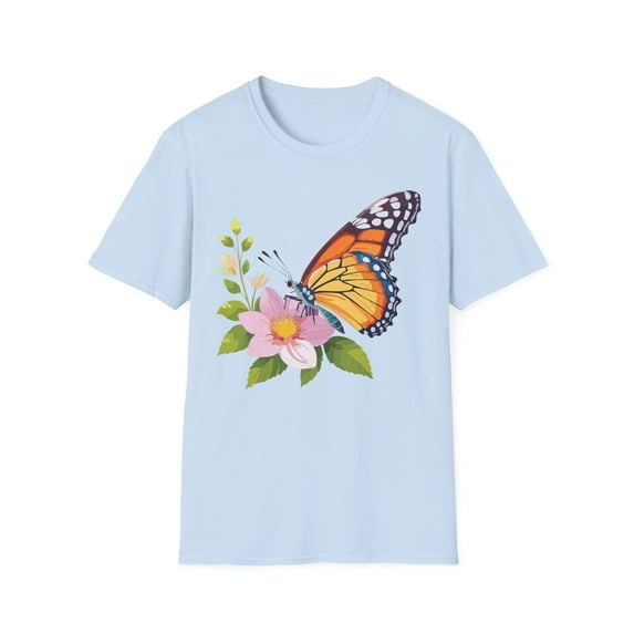 Butterfly Shirt, T Shirt with Butterfly, Monarch Shirt