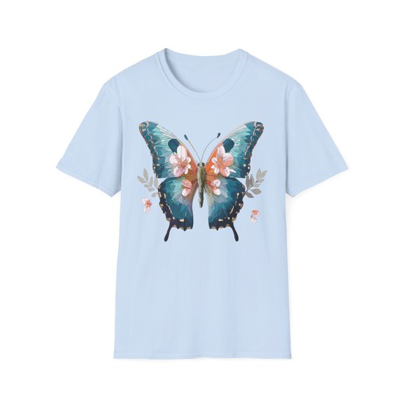 Butterfly Shirt, T Shirt with Butterfly, Monarch Shirt