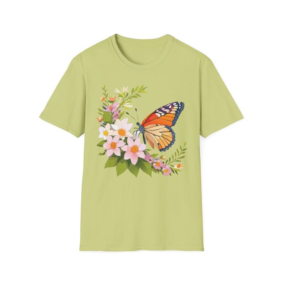 Butterfly Shirt, T Shirt with Butterfly, Monarch Shirt