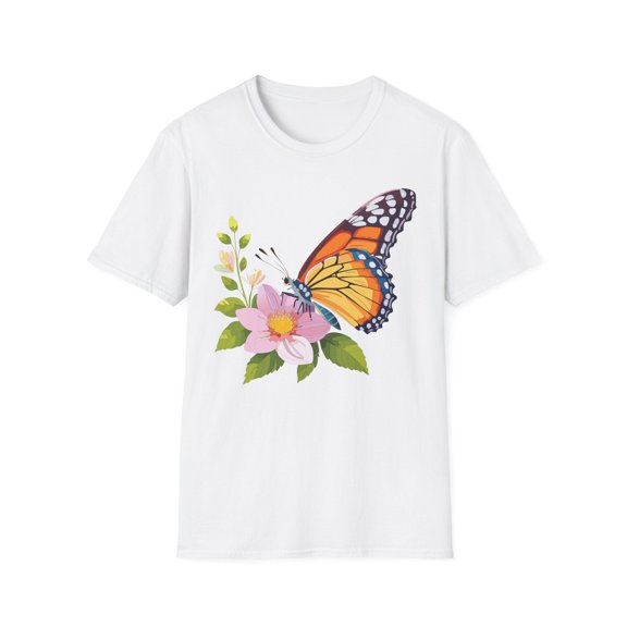 Butterfly Shirt, T Shirt with Butterfly, Monarch Shirt
