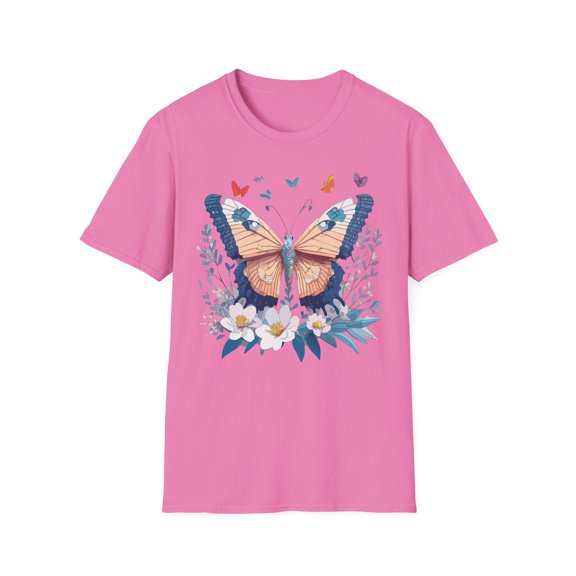 Butterfly Shirt, T Shirt with Butterfly, Monarch Shirt