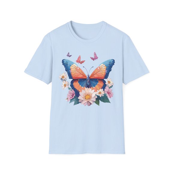 Butterfly Shirt, T Shirt with Butterfly, Monarch Shirt