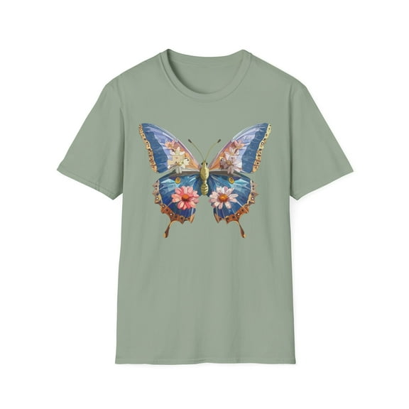 Butterfly Shirt, T Shirt with Butterfly, Monarch Shirt