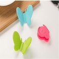 thumbnail image 1 of Butterfly Silicone Heat Resistant Pinch Holders/Pot Holder (Pack of 2), 1 of 4