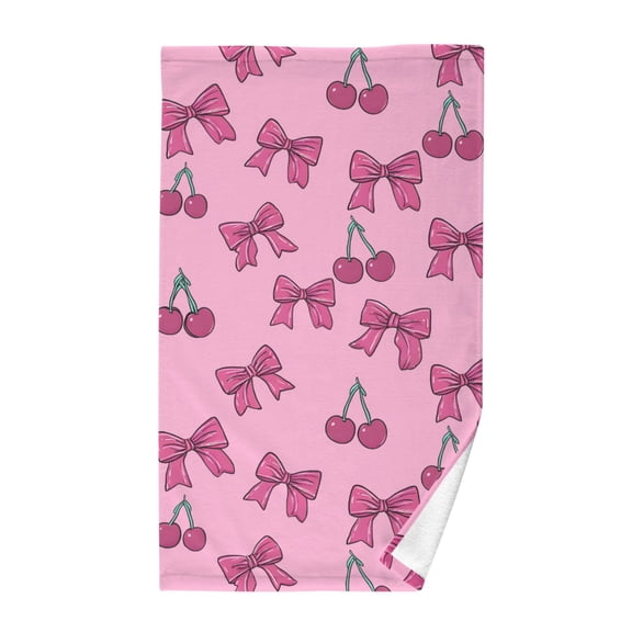Butterfly Silk Pattern Hand Towel Cotton 16x28 in Soft Absorbent Quick Dry Bath Face Towel