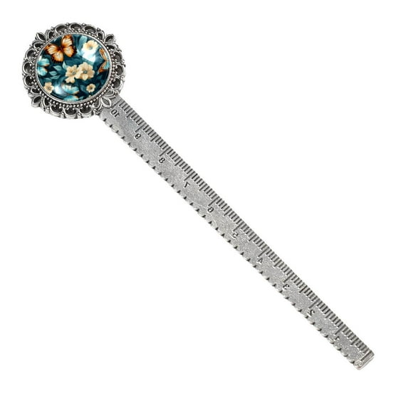 Butterfly Silver Lace-Edged Bookmark - Reading Accessories for Book Lovers