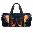 thumbnail image 1 of Butterfly Size 17.7 inch Sports Bag with Interior Zipper Pocket - Travel Tote, Gym Bag, Basketball Bag - Large Capacity, 1 of 6
