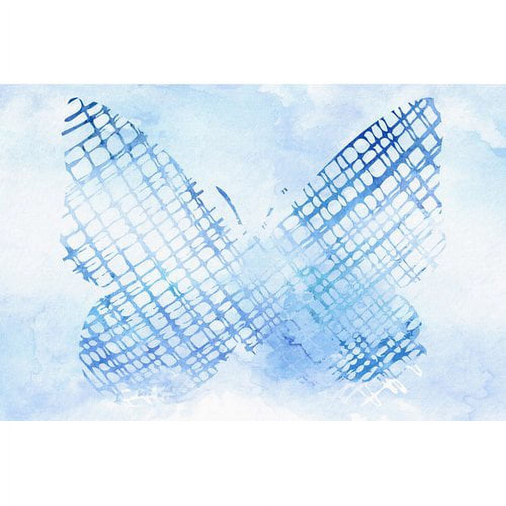 "Butterfly Sketch" Painting Print on Wrapped Canvas
