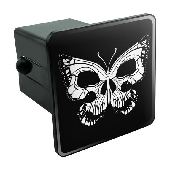 Butterfly Skull Insect Tow Trailer Hitch Cover Plug Insert