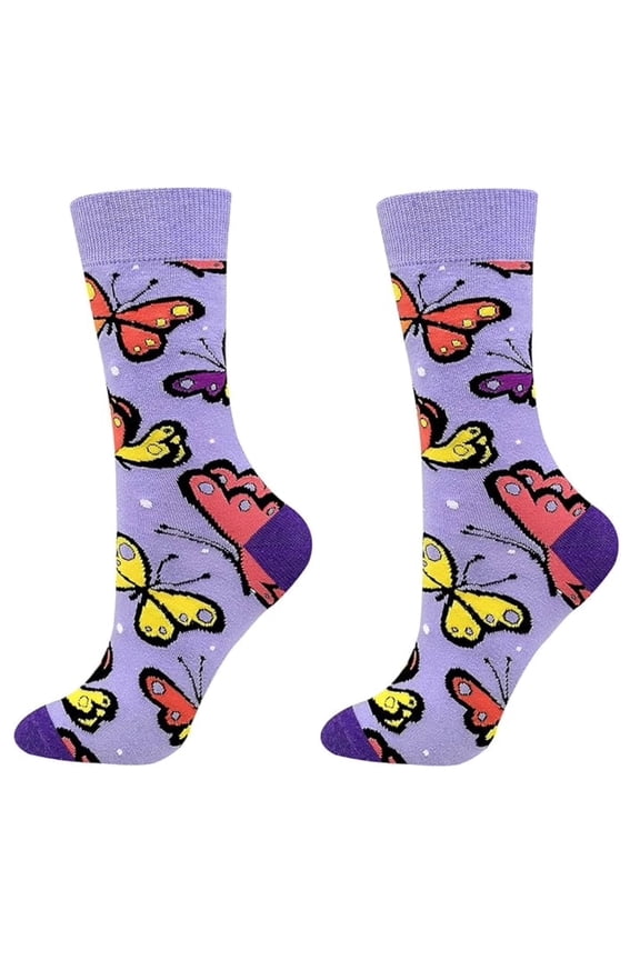 Butterfly Socks from the Sock Panda (Adult Medium)