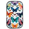 thumbnail image 1 of Butterfly Soft Comfortable Furry Printed 12.5x8.2 Inch Car Armrest Cover Armrest Accessory Cover, 1 of 1