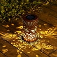 thumbnail image 1 of Butterfly Solar Lanterns Outdoor Hanging, Hollowed-Out Metal Waterproof LED Garden Decor Light For Patio Yard Pathway Lawn Front Porch, Christmas Thanksgiving Birthday Gifts For Women Mom Grandma, 1 of 9