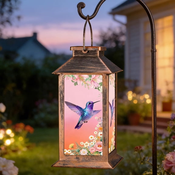 Butterfly Solar Lanterns Outdoor Waterproof Garden Decor,Hanging Solar Lights Bird Decorative,Mothers Day Gifts for Women Mom Birthday Gifts Ideas for Yard Patio Lawn Tabletop Landscape Walkway
