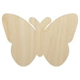 thumbnail image 1 of Butterfly Solid Wood Shape Unfinished Piece Cutout Craft DIY Projects - 6.25 Inch Size - 1/8 Inch Thick, 1 of 7