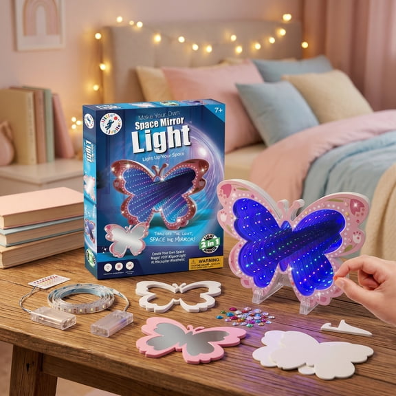 Butterfly Space Light Tunnel for Kids 7-12