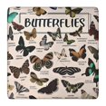 thumbnail image 1 of Butterfly Species Chart Square Fitted Tablecloth with Elastic Edge,Square Table Cover,Washable Elastic Table Cover for Home Kitchen Party Decor 36"x36", 1 of 6