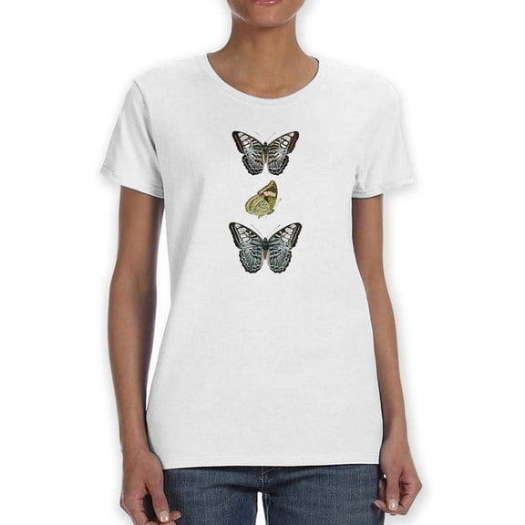 Butterfly Specimen I T-Shirt Women -Vision Studio Designs, Female Large