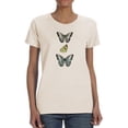 thumbnail image 1 of Butterfly Specimen I T-Shirt Women -Vision Studio Designs, Female Medium, 1 of 4