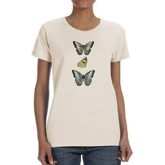Butterfly Specimen I T-Shirt Women -Vision Studio Designs, Female Small