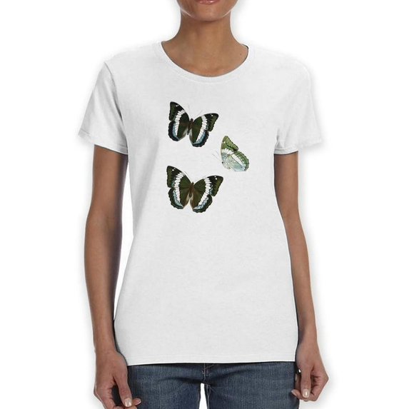 Butterfly Specimen Viii T-Shirt Women -Vision Studio Designs, Female Small