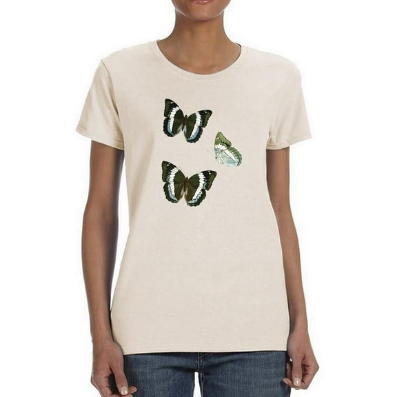 Butterfly Specimen Viii T-Shirt Women -Vision Studio Designs, Female XX-Large
