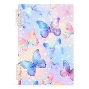 Butterfly Spiral Journal Notebook College Ruled Notebook 8.3" x 5.7" A5 Lined Thick Paper Page
