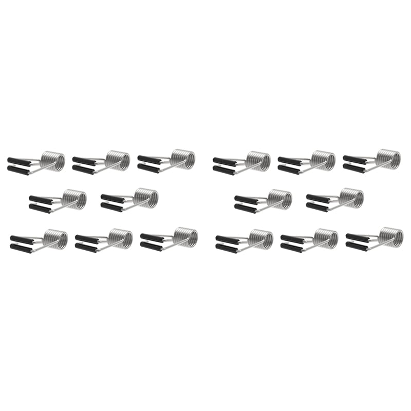 ORTVS 8-Pack Spring Hinge Door Closer, Automatic Self-Closing Device For Butt Hinge Pins, Heavy Duty Metal With Buffering Function, Fits Most Doors